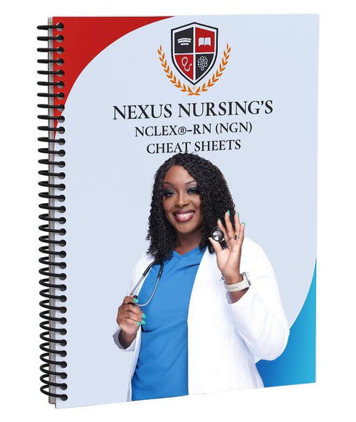 Nexus Nursing’s NCLEX-RN Cheatsheet Booklet